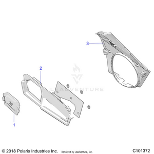 Body, Panel - A19sea50b1/b7/see50b7/b3/seg50b4 [c101372] Schematic