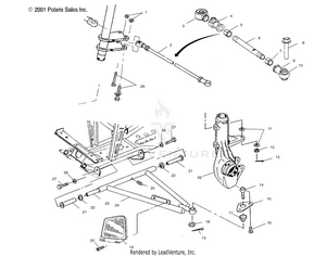 A-arm/strut Mounting - A02cg25ca (4969856985b05) Schematic