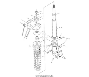 Strut Assembly - W937527 (4924022402b001) Schematic