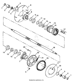 Rear Housing - A99bg38ca (4949664966c005) Schematic