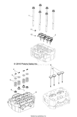 Engine, Cylinder Head And Valves - R14rh76aa/76ac/7eaz (49rgrvalve11rzrs) Schematic