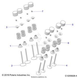 Engine, Valves - Z21rau92an/bn (c1205828-4) Schematic