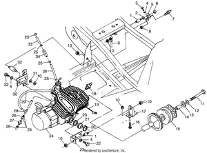 Engine Mounting (300) Xpress 300 W97ca28c (4939603960a011) Schematic