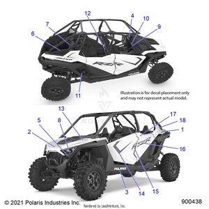 Body, Decals - Z22m4u92ap/bp (900438) Schematic