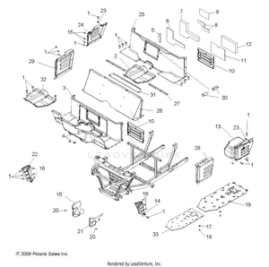 Body, Floor And Fenders - R09wh68ac/ag/ah/al/ar/az (49rgrmoldings09crew) Schematic