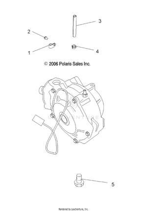Gearcase, Mounting, Front (demand Drive) - A07mh46aa/az (49atvgearcasemtg500efi) Schematic