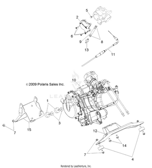 Engine, Mounting - R10wh76ag/ah/ar/av/wy76aw/az (49rgrenginemtg10800crew) Schematic