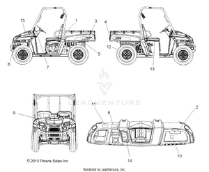 Body, Decals - R11rc08ga/gh/fa/fh (49rgrdecal11ev) Schematic