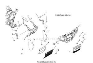 Bumper Mounting - A07mh68ax/ay/az (4999200299920029a06) Schematic