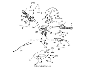 Handlebar - A03fa09ca/cc/cd (4978857885b11) Schematic