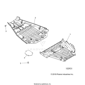 Body, Skid Plates - A17sxa85a1/a7/sxe85ab/am/as/a9 (100931) Schematic