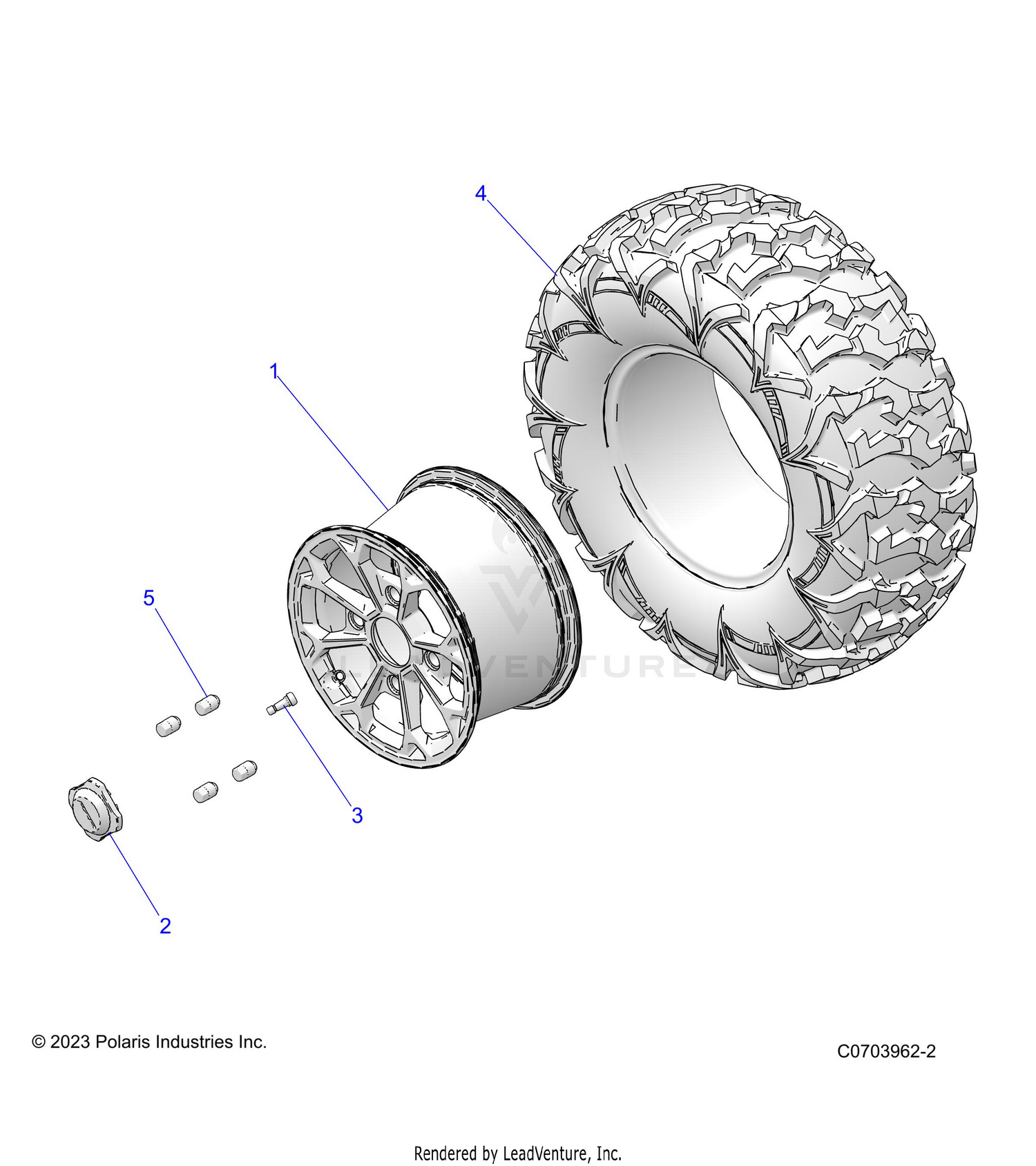 WHEELS, REAR - Z26NMS99A4/B4/A6/B6 (0703962-2)