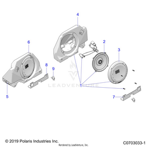 Electrical, Option, Audio, Front - Z21r4u92an/bn (c0703033-1) Schematic