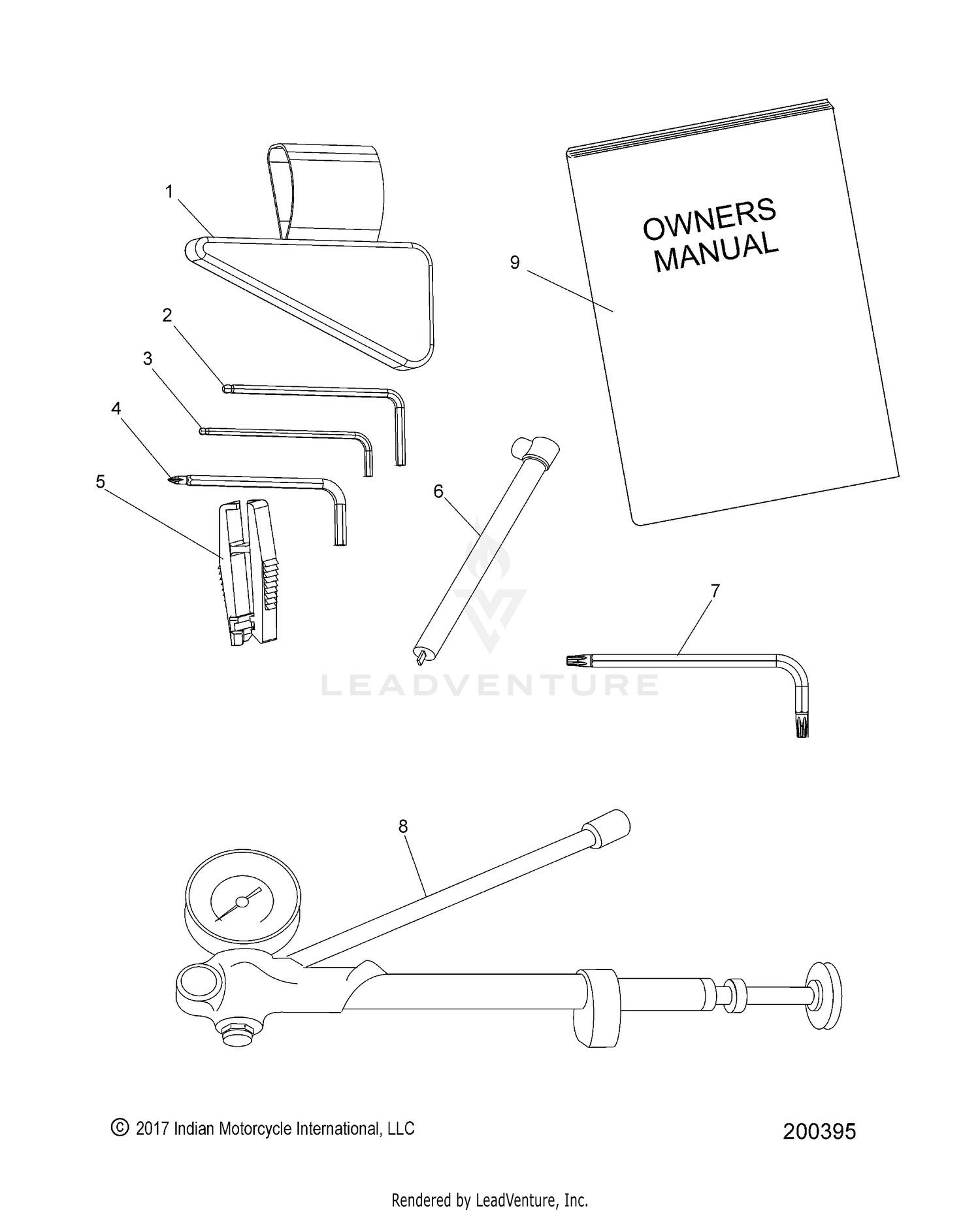 REFERENCE, MANUALS & TOOL KIT - N24TKDBB/TK9BB ALL OPTIONS (200395)