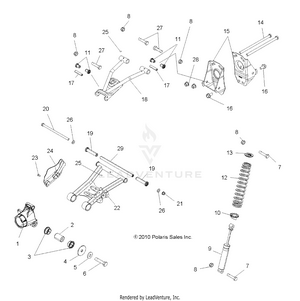 Suspension, Rear - A11mh46ax/az (49atvsusprr11sp5) Schematic