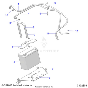 Electrical, Battery - A21sxn85a4 (c102303) Schematic