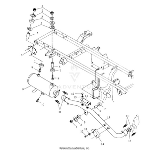 Exhaust System - A00ch46ca (4954785478a013) Schematic
