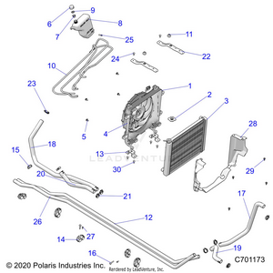 Engine, Cooling System - R21rre99a9/ac/ap/aw/b9/bc/bp/bw (c701173) Schematic