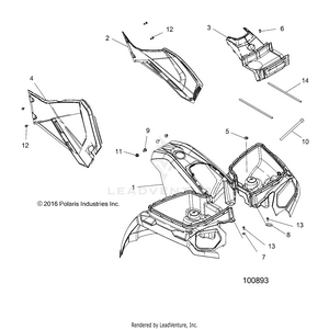 Body, Front Cab And Side Panels - A20she57an/af/bn/bf/z57ax/bx (100893) Schematic