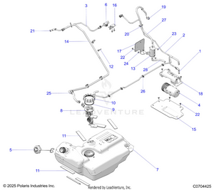 Fuel, Fuel System Evap Schematic