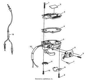 Controls - Throttle Asm./cable - S98ch50e(b) (4950135013b010) Schematic