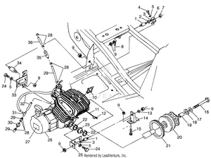 Engine Mounting (blazer) Trail Blazer W97ba25c (4940124012a010) Schematic