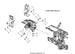 Rear Gearcase Mounting - A03ch68aa/ac/af/ah/al (4987468746d02) Schematic