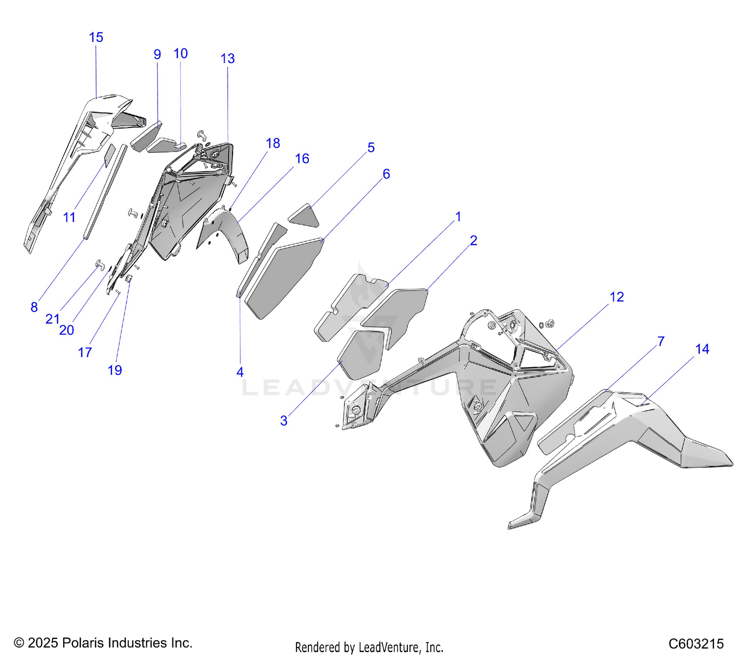 BODY, SIDE PANELS - S26AJE9FSL/AJN9FSL/FSM (C603215)