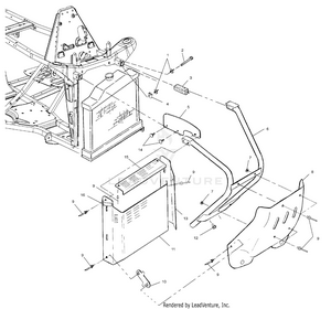 Front Bumper And Shields - A02ba38ca (4969936993a05) Schematic