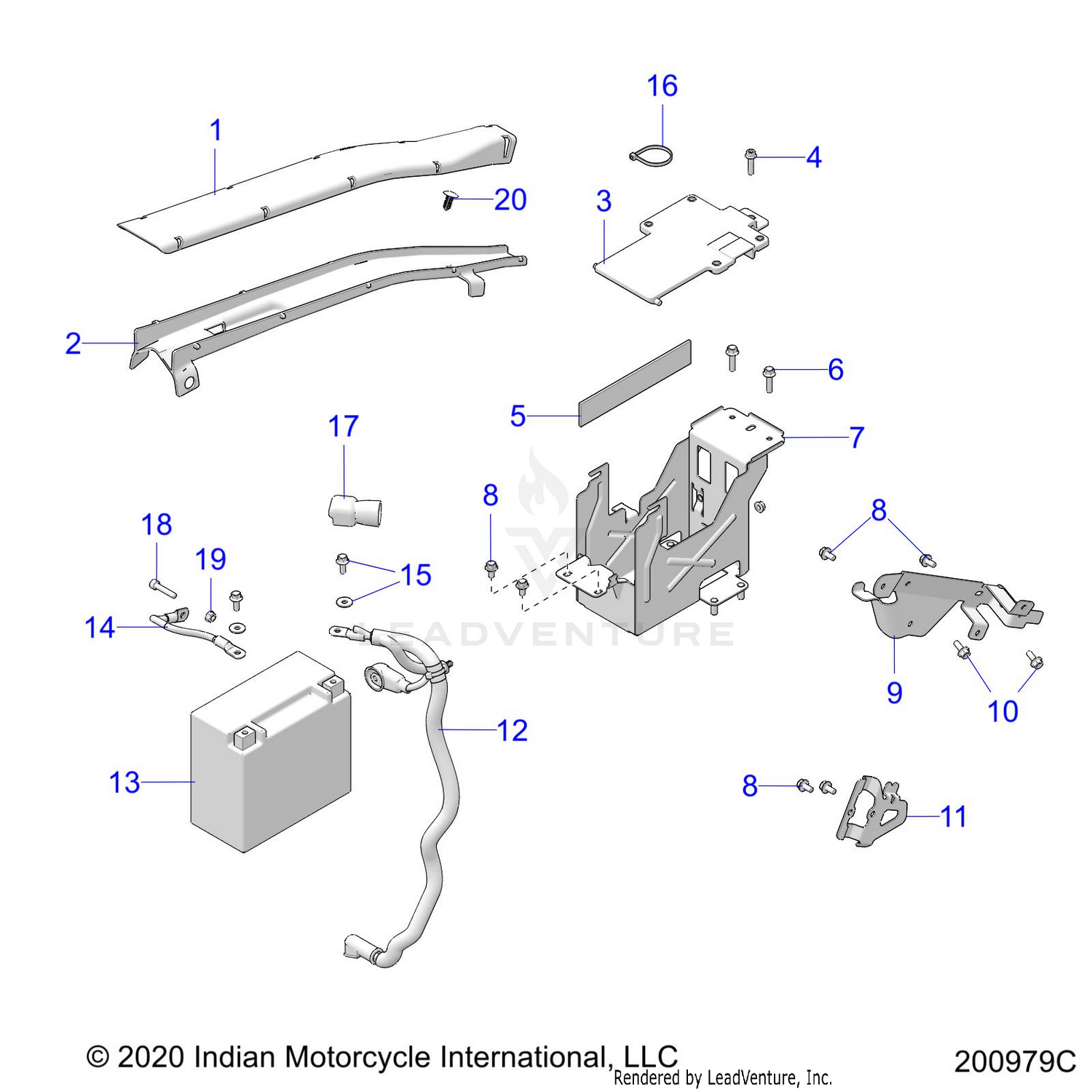 ELECTRICAL, BATTERY - N22TCBAA ALL OPTIONS (200979C)