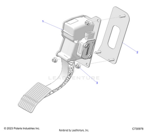 Electrical, Throttle Pedal - R25xaw1rb9/bd/bm (c730978) Schematic