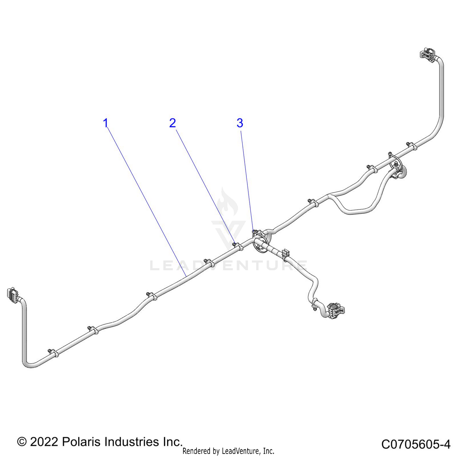 ELECTRICAL, WIRE HARNESS, BOX - R26RRED4DB (C0705605-4)