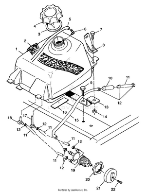 Fuel Tank - A99cc28ca (4949484948a014) Schematic