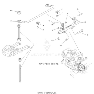 Suspension, Torsion Bar - A08dn50af/as/aw/az (49atvtorsion08spx25) Schematic