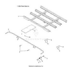 Box Support - R05rb50aa/rd50aa/ab/ac/ad/rf50aa/ab (4995359535a09) Schematic
