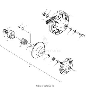 Driven Clutch - A02cg25ca (4969856985c04) Schematic