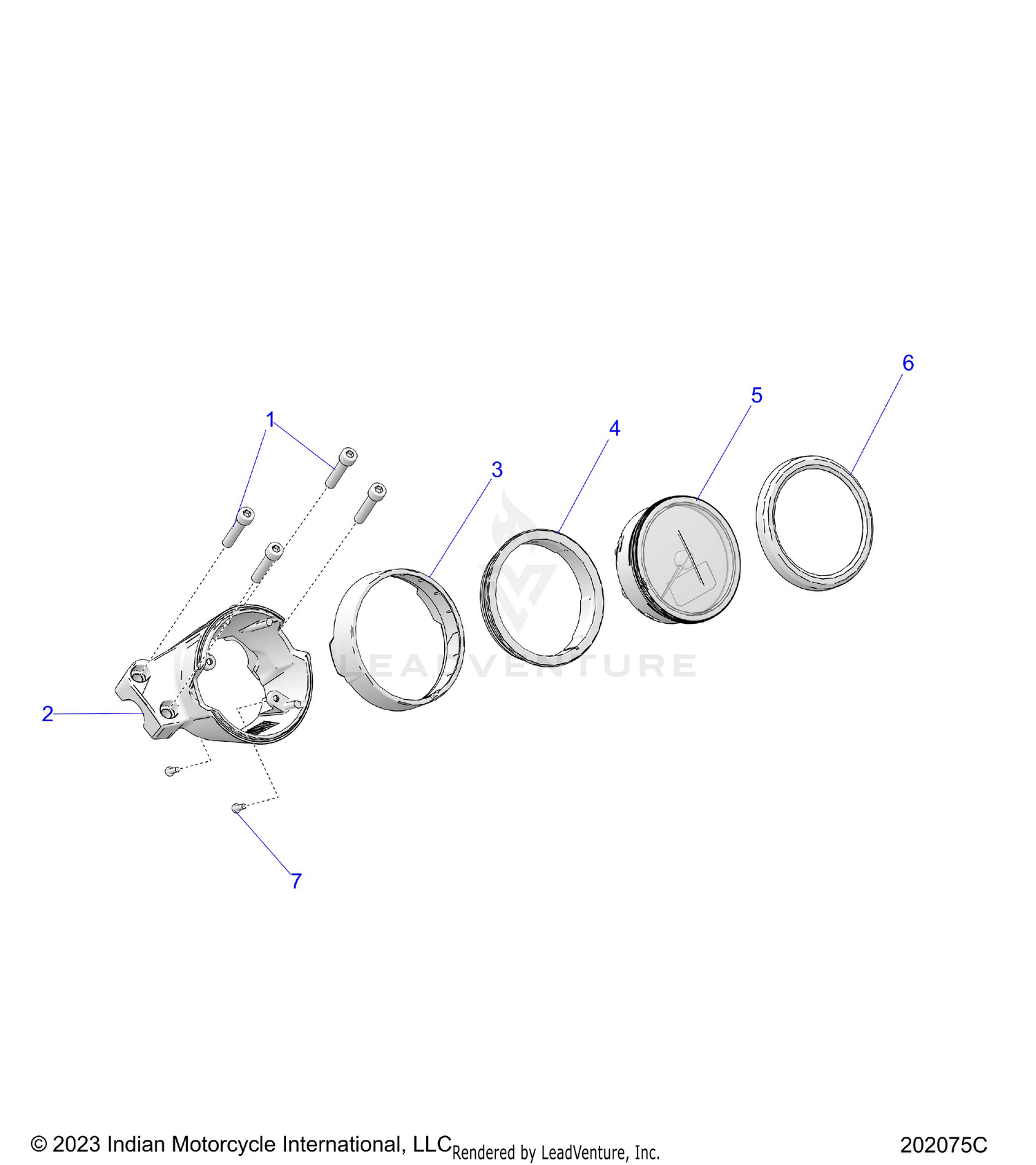 ELECTRICAL, SPEEDOMETER - N26SSB61/SSC61 (202075C)