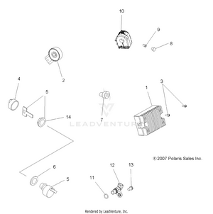Electrical, Switches, Sensors And Ecm - A09lh27ax/az (49atvelect08sp400) Schematic
