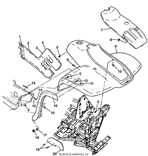 Front Cab - W98ca28c (4945364536a005) Schematic