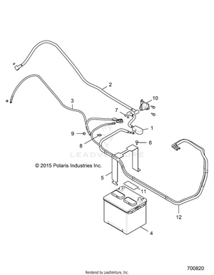 Electrical, Battery - R16rge99a7/ae/av (700820) Schematic