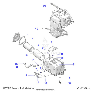 Engine, Air Intake - A21sxz85an (c102328-2) Schematic