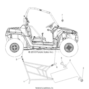 Body, Side Nets - R12vh57ad (49rgrnets12rzr570) Schematic