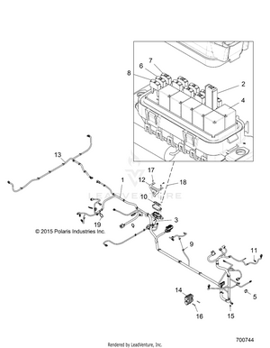 Electrical, Wire Harnesses - R16rda57a1/b1 (700744) Schematic