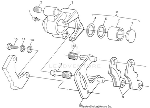 Front Brake  Sportsman 500 W97ch50a (4939993999b008) Schematic