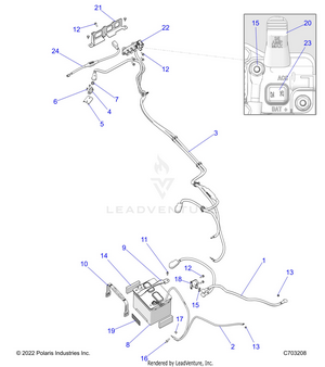 Electrical, Battery - Z24ase87a5 (c701024-10) Schematic