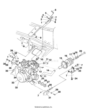 Engine Mounting - A99ba38ca (4949534953a009) Schematic