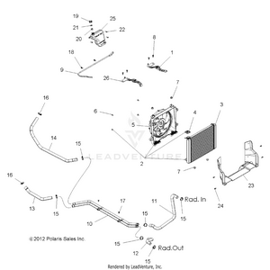 Engine, Cooling System - R17rt_87 All Options (49rgrcool13900xp) Schematic