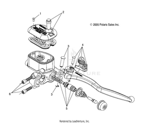 Master Cylinder, Front Brake - A06gj50aa/ab/ac (4999201849920184b11) Schematic