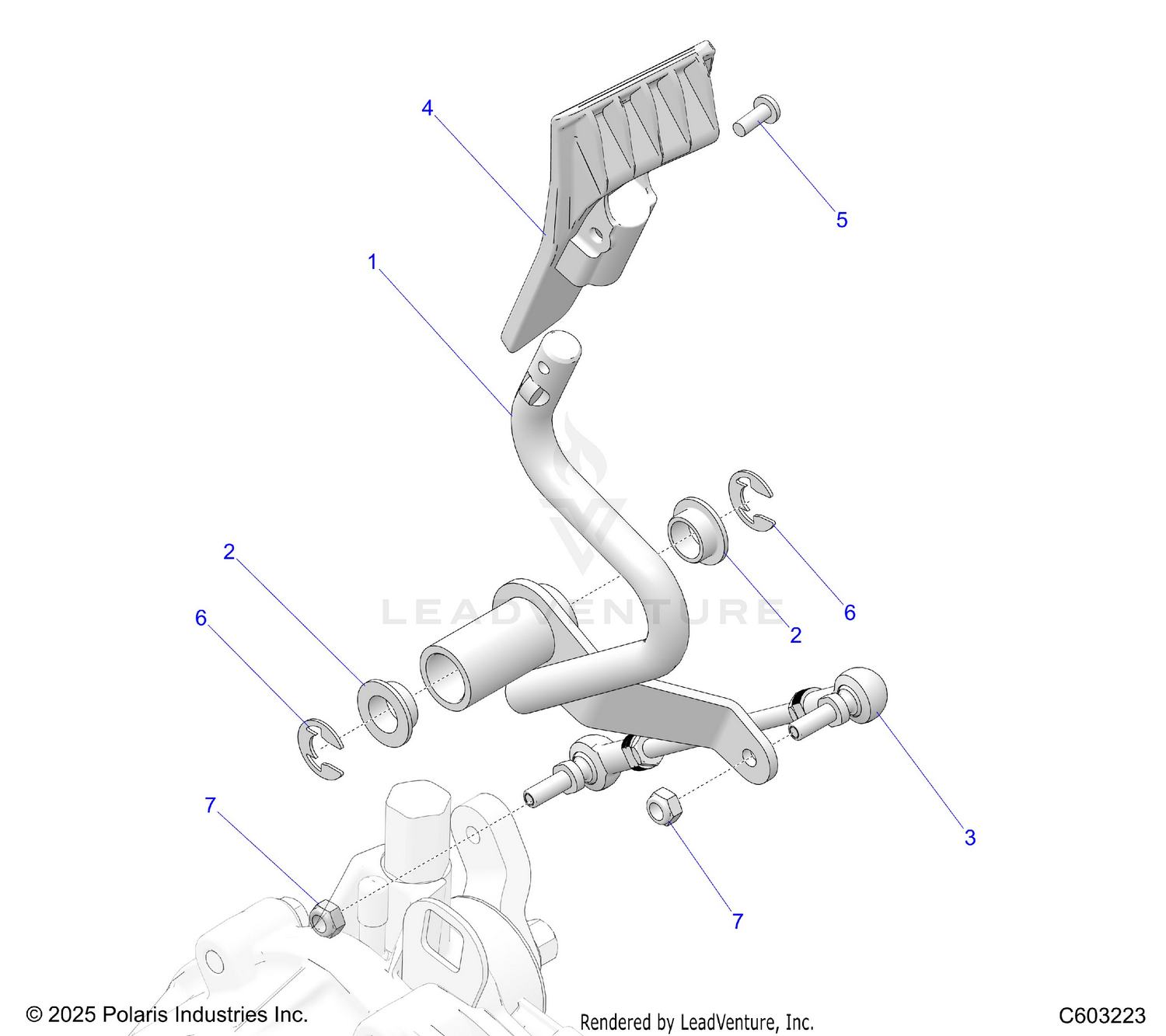 DRIVE TRAIN, SHIFT LINKAGE - S26TLF9FSL (C603223)