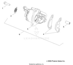 Brakes, Caliper, Rear - R13va17aa/ab (49rgrcaliperrr09rzr170) Schematic